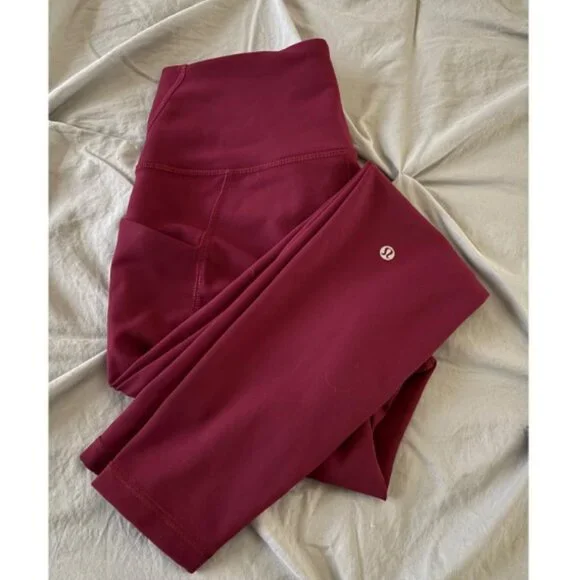 Lululemon Leggings Wunder Train High-Rise Tight with Pockets 28" - Picture 1 of 4